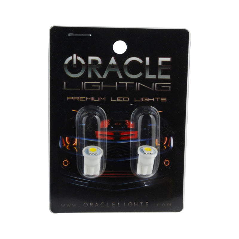 Load image into Gallery viewer, Oracle T10 1 LED 3-Chip SMD Bulbs (Pair) - Cool White