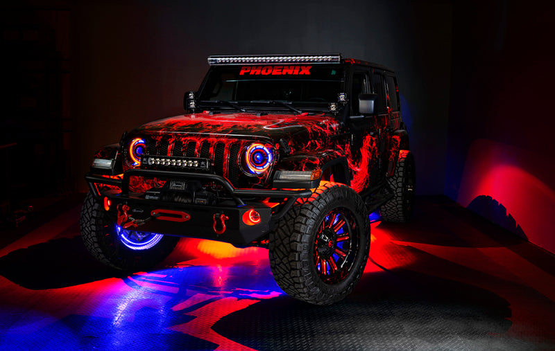 Load image into Gallery viewer, Oracle Oculus Bi-LED Projector Headlights for Jeep JL/Gladiator JT - w/ Simple Controller