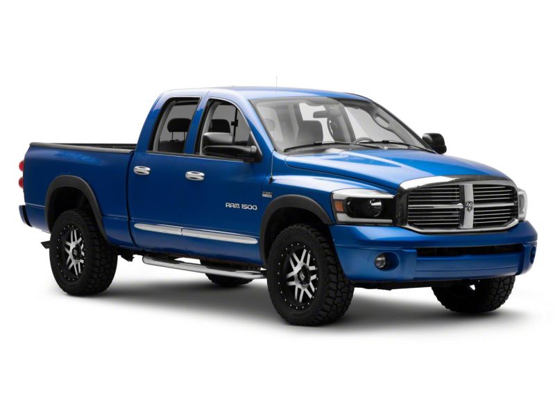 Load image into Gallery viewer, Raxiom 06-09 Dodge RAM 1500/2500/3500 Axial Headlights w/ SEQL LED Bar- Black Housing (Clear Lens)