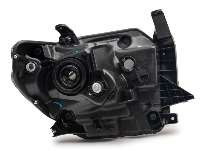 Load image into Gallery viewer, Raxiom 14-21 Toyota Tundra Axial Series Headlights w/ LED Bar- Blk Housing (Clear Lens)