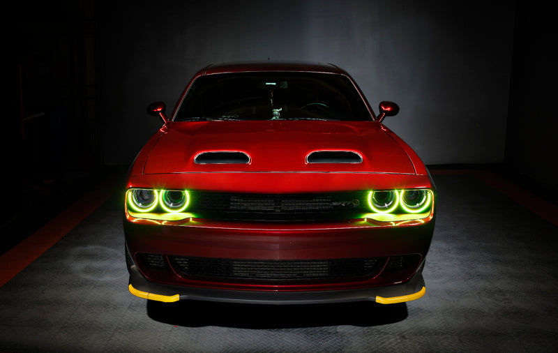 Load image into Gallery viewer, Oracle 15-21 Dodge Challenger Dynamic Surface Mount Headlight Halo Kit - - Dynamic