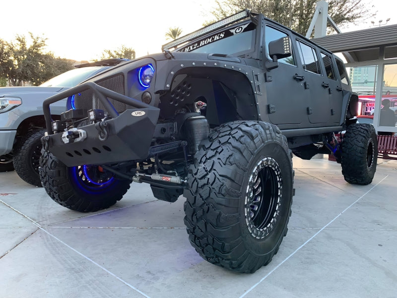 Load image into Gallery viewer, Oracle 7in High Powered LED Headlights - Black Bezel - ColorSHIFT 2.0