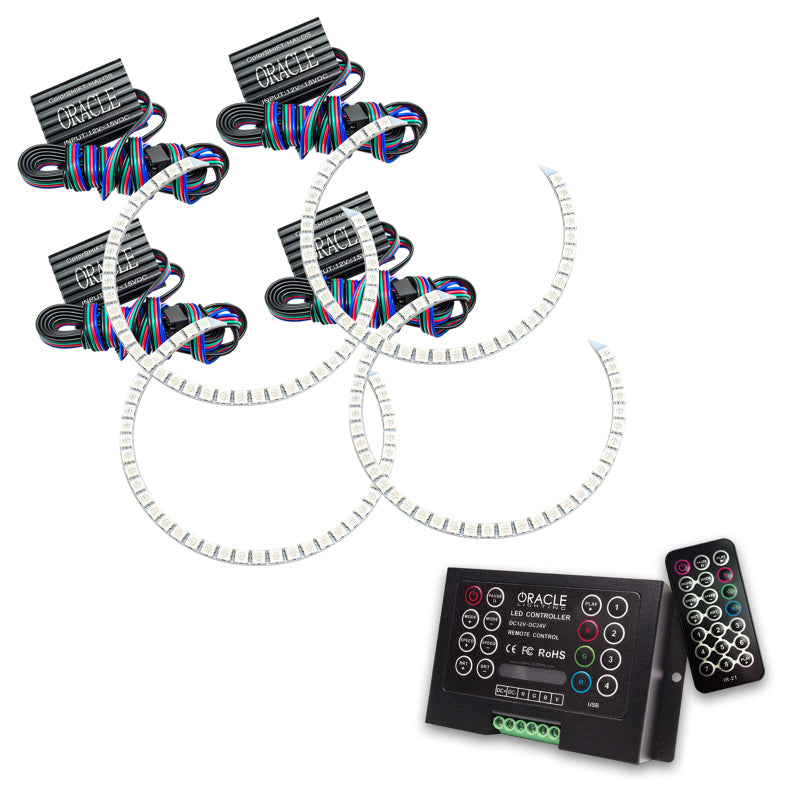 Load image into Gallery viewer, Oracle Chevrolet Silverado 03-06 Halo Kit - ColorSHIFT w/ 2.0 Controller