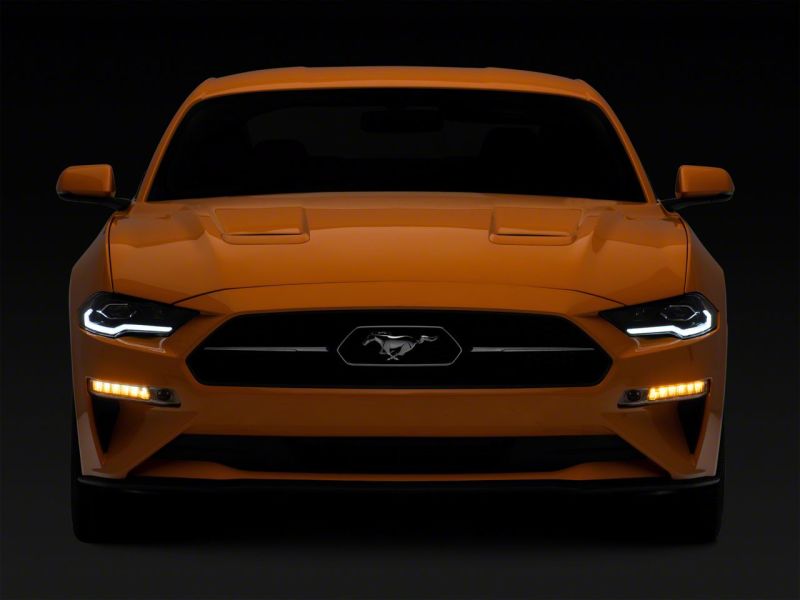 Load image into Gallery viewer, Raxiom 18-23 Ford Mustang GT EcoBoost LED Projector Headlights- Blk Housing (Clear Lens)