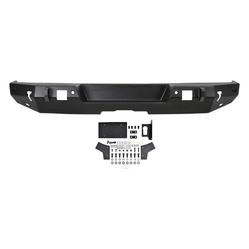 Load image into Gallery viewer, Westin 18-19 Jeep Wrangler JL WJ2 Rear Bumper w/ Sensors (Excl. Wrangler JK) - Textured Black