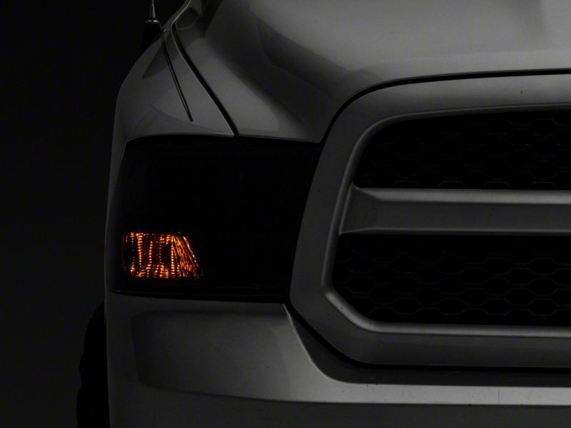 Load image into Gallery viewer, Raxiom 09-18 Dodge RAM 1500 Axial OEM Rep Headlights w/ Single Bulb- Chrome Housing (Smoked Lens)