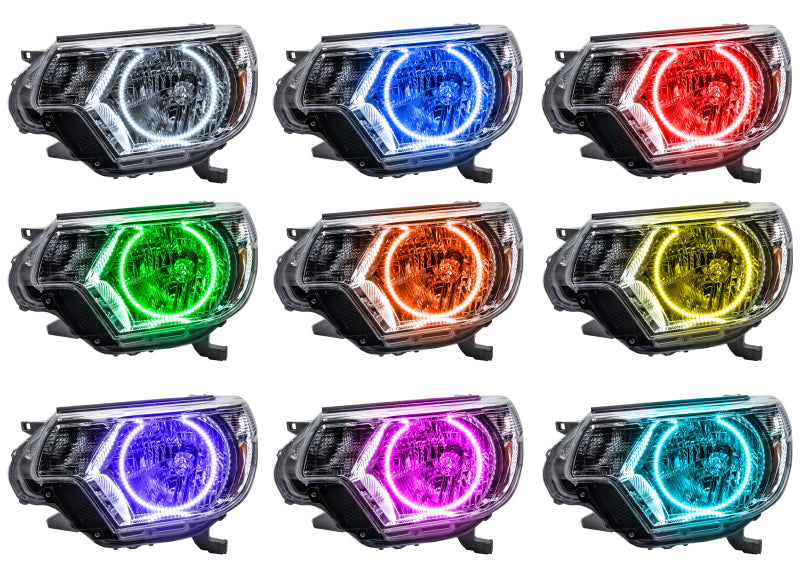 Load image into Gallery viewer, Oracle Toyota Tacoma 12-15 Halo Kit - ColorSHIFT w/o Controller