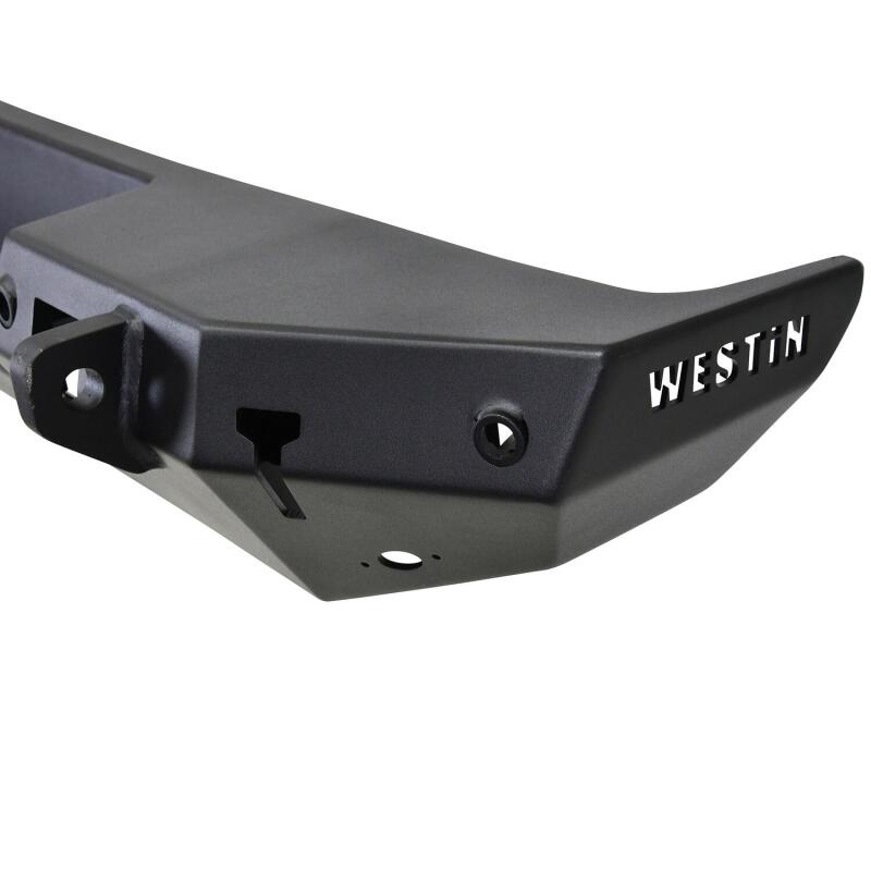 Load image into Gallery viewer, Westin 18-19 Jeep Wrangler JL WJ2 Rear Bumper w/ Sensors (Excl. Wrangler JK) - Textured Black