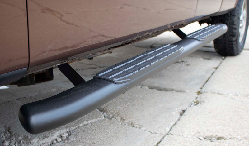 Load image into Gallery viewer, Fishbone Offroad 09-14 Ford F150 Extended Super Cab Oval Side Steps - Black Textured