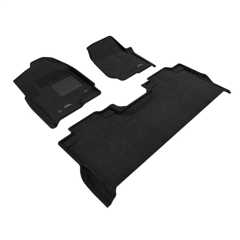 Load image into Gallery viewer, 3D MAXpider 23-26 Ford F-250/F-350/F-450 Crew Cab Elegant Black Full Set