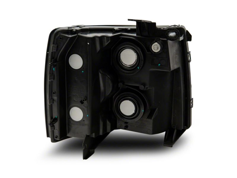 Load image into Gallery viewer, Raxiom 07-14 Chevrolet Silverado 1500 HD Axial OEM Rep Headlights- Chrome Housing- Smoked Lens
