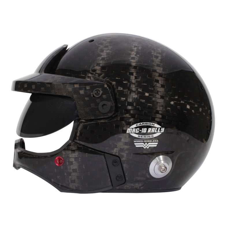Load image into Gallery viewer, Bell Helmet Mag-10 Rally Ww Carbon (Hans) 61(7 5/8) Fia8859-2024/Sa2025