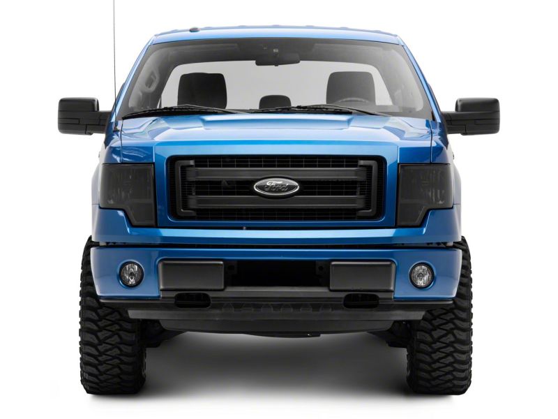 Load image into Gallery viewer, Raxiom 09-14 Ford F-150 Axial OEM Style Rep Headlights- Chrome Housing- Smoked Lens