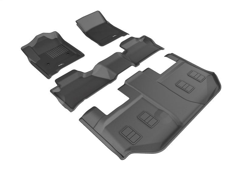 Load image into Gallery viewer, 3D MAXpider 15-20 GMC Yukon XL w/ Bucket 2nd Row Kagu Black Full Set