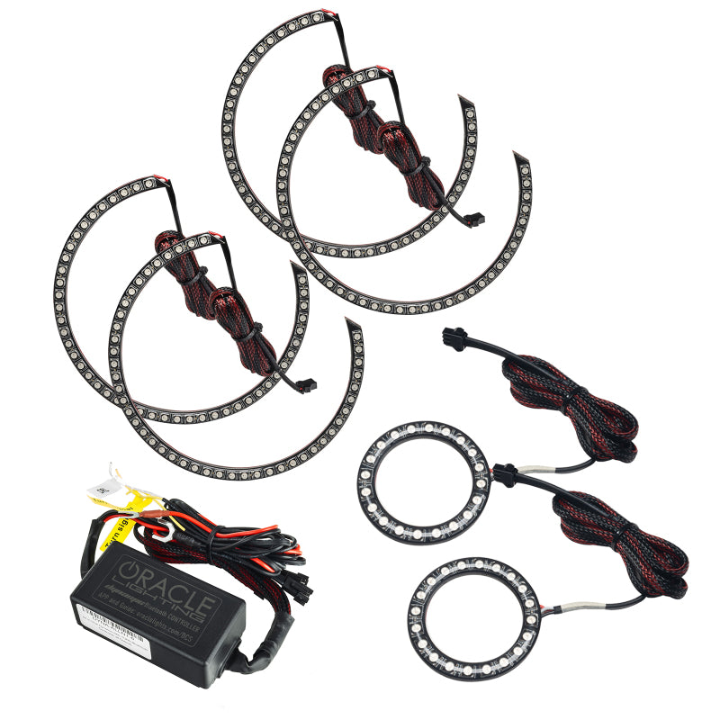 Load image into Gallery viewer, Oracle 15-23 Dodge Challenger Dynamic Surface Mount Headlight Halo Kit -