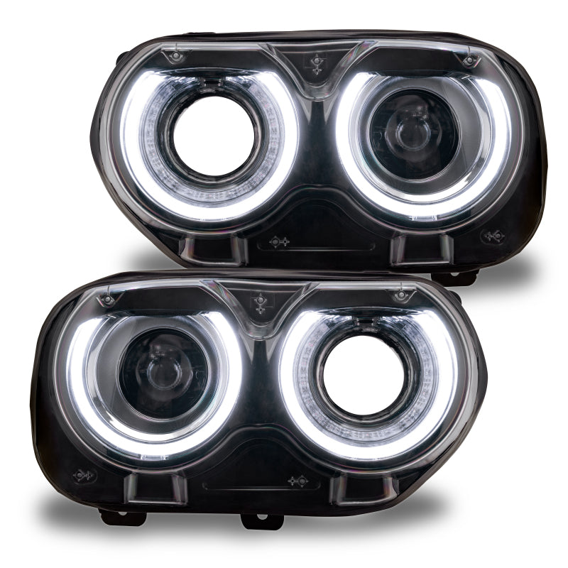 Load image into Gallery viewer, Oracle 15-21 Dodge Challenger RGB+W Headlight DRL Kit - ColorSHIFT w/ Simple Controller