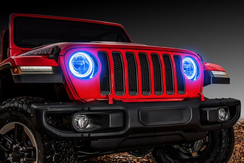 Load image into Gallery viewer, ORACLE Lighting Jeep Wrangler JL/Gladiator JT LED Surface Mount Headlight Halo Kit