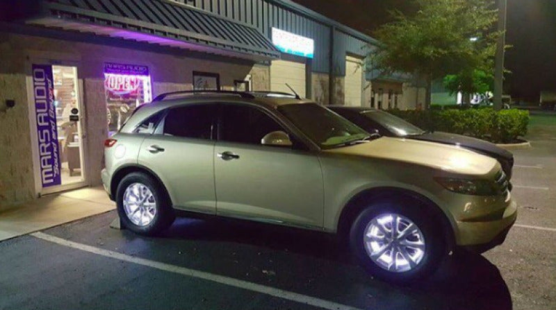 Load image into Gallery viewer, Oracle LED Illuminated Wheel Rings - White