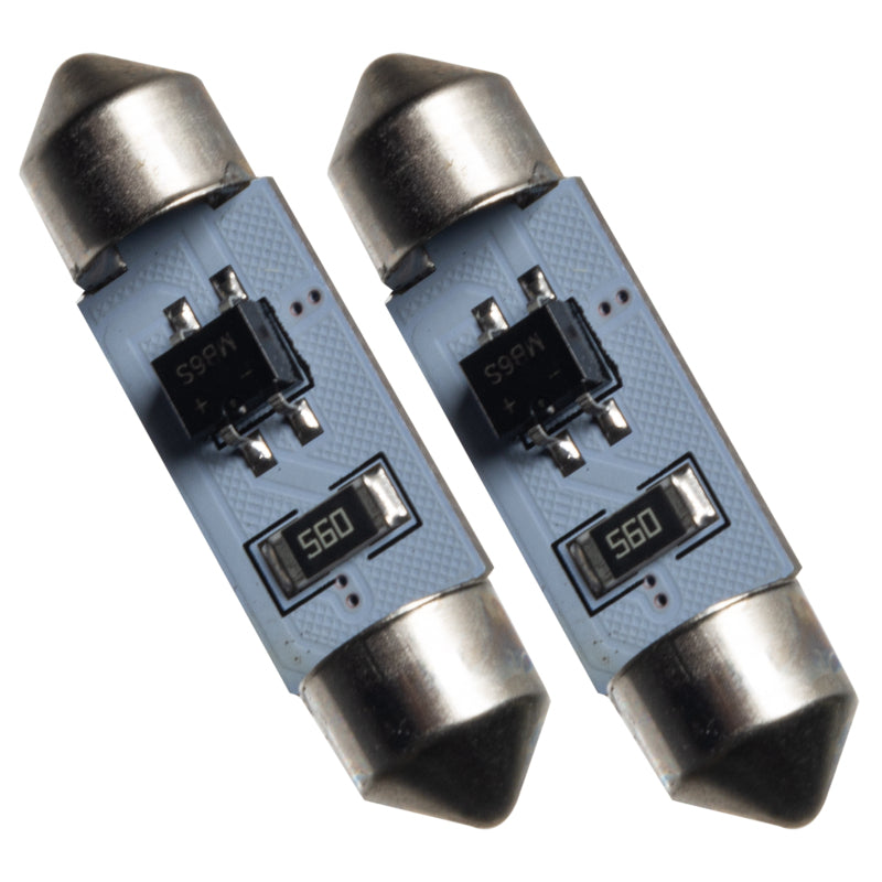 Load image into Gallery viewer, Oracle 37MM 4 LED 3-Chip Festoon Bulbs (Pair) - Cool White