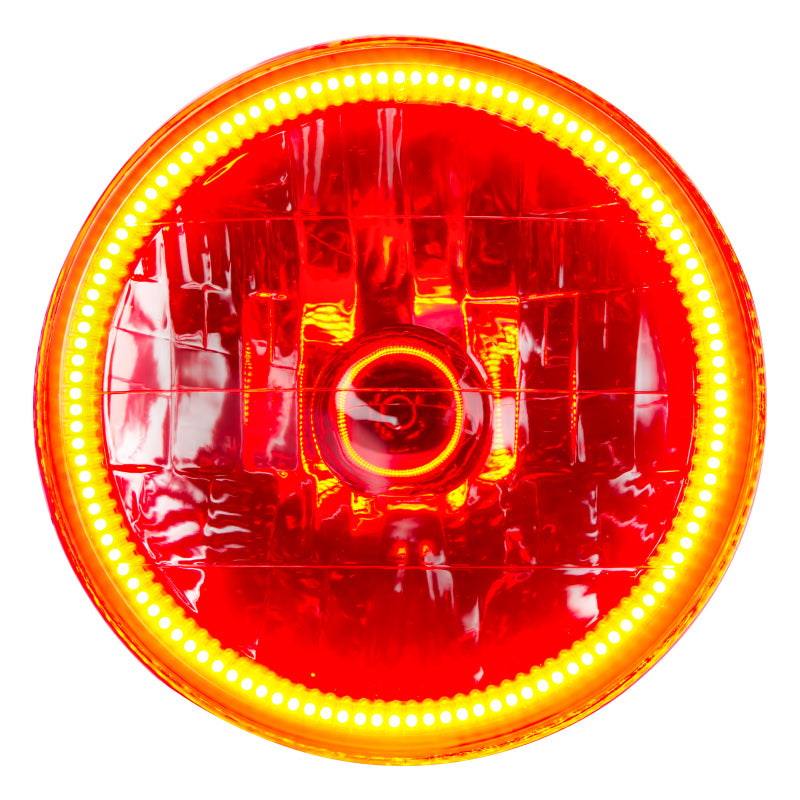 Load image into Gallery viewer, Oracle Lighting 97-06 Jeep Wrangler TJ Pre-Assembled LED Halo Headlights -Amber