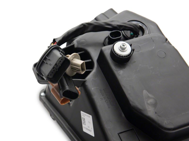 Load image into Gallery viewer, Raxiom 10-12 Ford Mustang w/ Factory Halogen LED Projector Headlights- Blk Housing (Clear Lens)