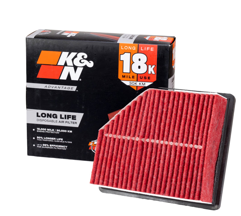 Load image into Gallery viewer, K&N Long Life Engine Air Filter