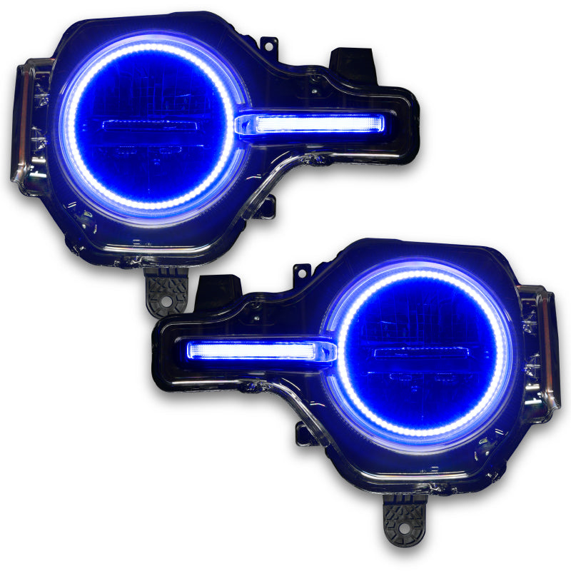 Load image into Gallery viewer, Oracle 21-22 Ford Bronco Headlight Halo Kit w/DRL Bar - Base Headlights -w/BC1 Controller