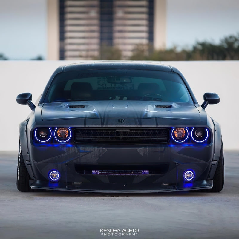 Load image into Gallery viewer, Oracle 0814 Dodge Challenger Dynamic Surface Mount Headlight/Fog Light Halo Kit COMBO