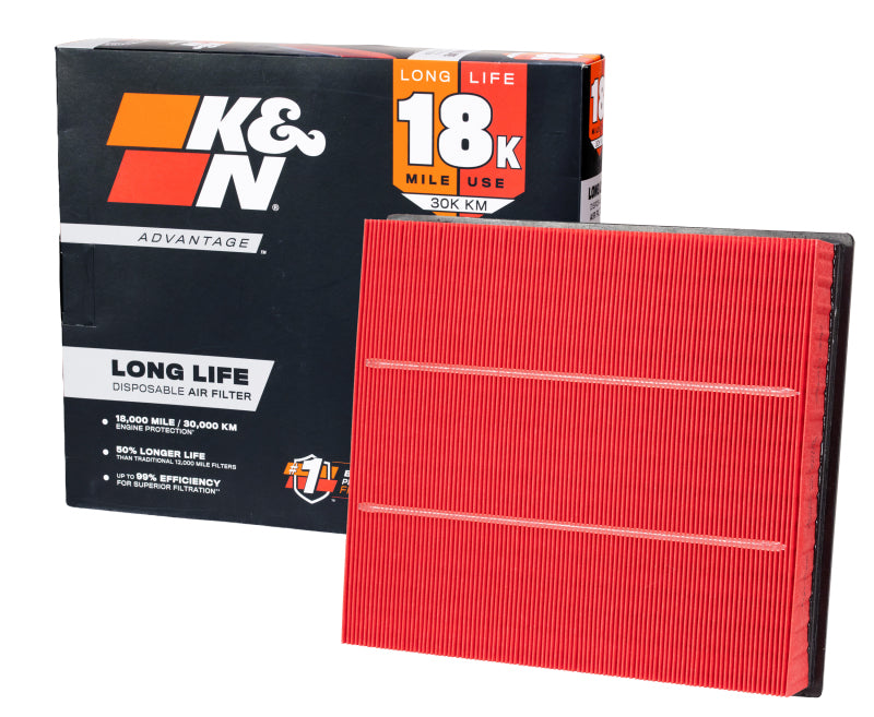 Load image into Gallery viewer, K&N Universal Air Filter 5in Flg 8-1/2in B 5in T 10-1/2in H Xd Gen 3