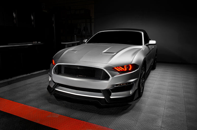 Load image into Gallery viewer, Oracle 18-21 Ford Mustang Dynamic DRL w/ Halo Kit & Sequential Turn Signal - ColorSHIFT