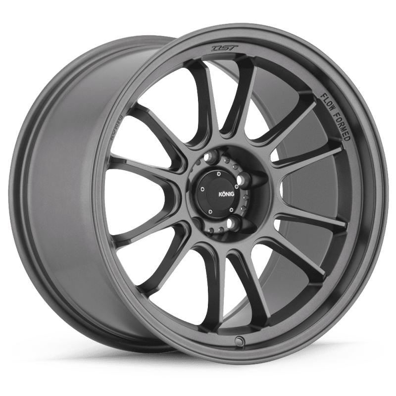 Load image into Gallery viewer, Konig Hypergram 17X9 5X112 ET42 Matte Grey Flow Formed
