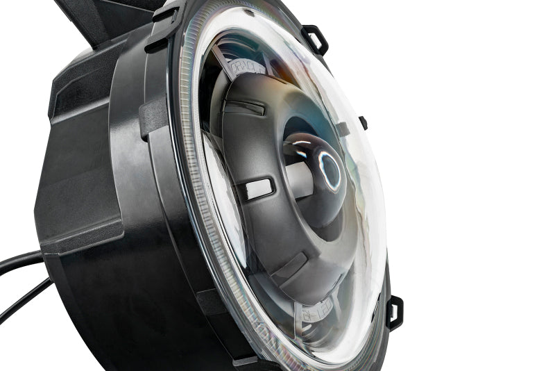 Load image into Gallery viewer, Oracle Oculus Bi-LED Projector Headlights for Jeep JL/Gladiator JT Satin Silver 5500K