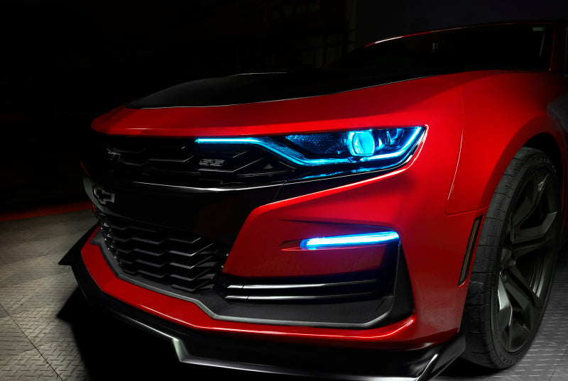 Load image into Gallery viewer, Oracle 19-21 Chevy Camaro SS/RS RGBW+A Headlight DRL Kit - ColorSHIFT w/ BC1 Controller