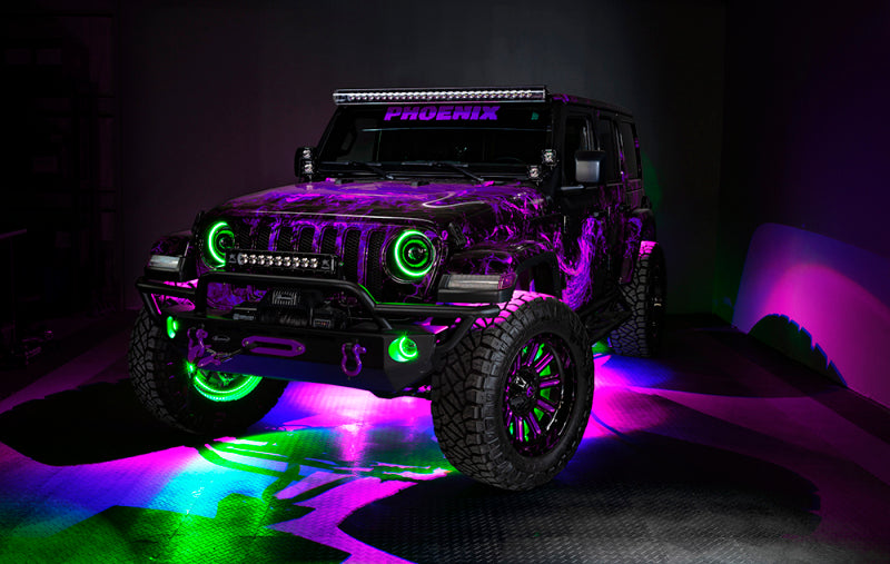 Load image into Gallery viewer, Oracle Oculus Bi-LED Projector Headlights for Jeep JL/Gladiator JT - w/ Simple Controller