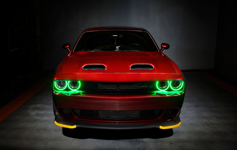Load image into Gallery viewer, Oracle 15-21 Dodge Challenger Dynamic Surface Mount Headlight Halo Kit - - Dynamic