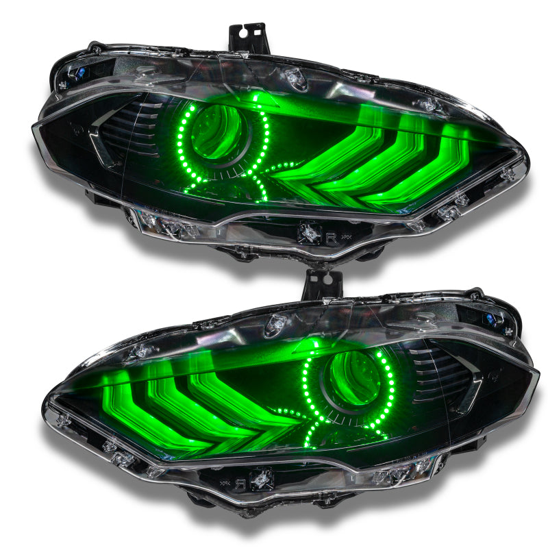 Load image into Gallery viewer, Oracle 18-21 Ford Mustang Dynamic DRL w/ Halo Kit & Sequential Turn Signal - ColorSHIFT