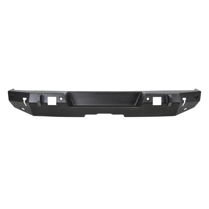 Load image into Gallery viewer, Westin 18-19 Jeep Wrangler JL WJ2 Rear Bumper w/ Sensors (Excl. Wrangler JK) - Textured Black