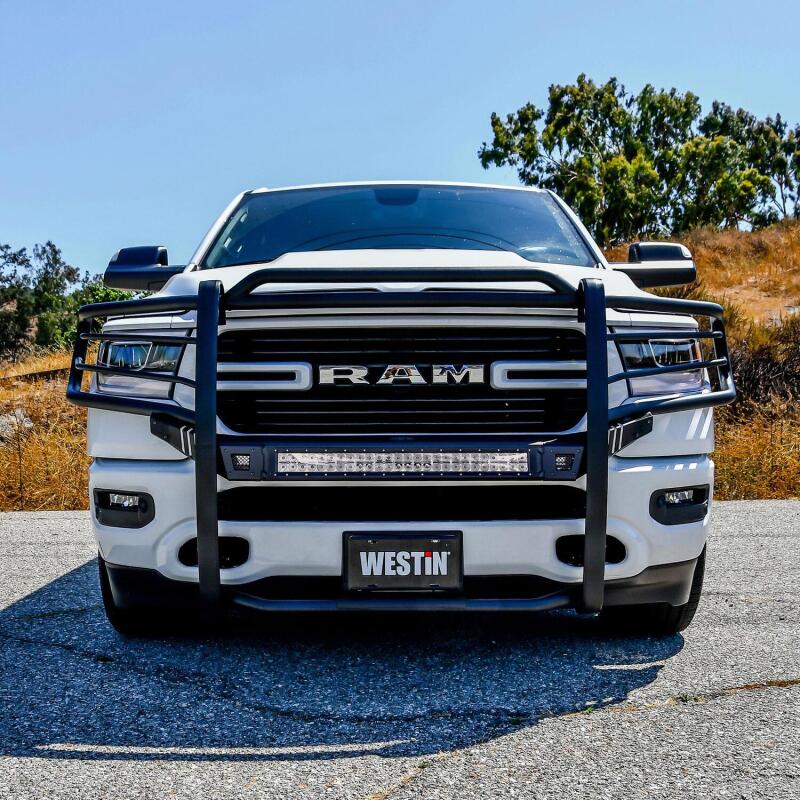 Load image into Gallery viewer, Westin 19-21 Ram 1500 Sportsman X Grille Guard - Textured Black (Excluding Classic & Rebel)