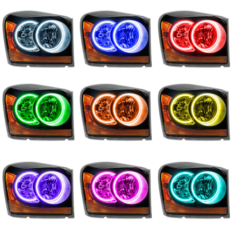 Load image into Gallery viewer, Oracle Dodge Durango 04-06 Halo Kit - ColorSHIFT w/ Simple Controller