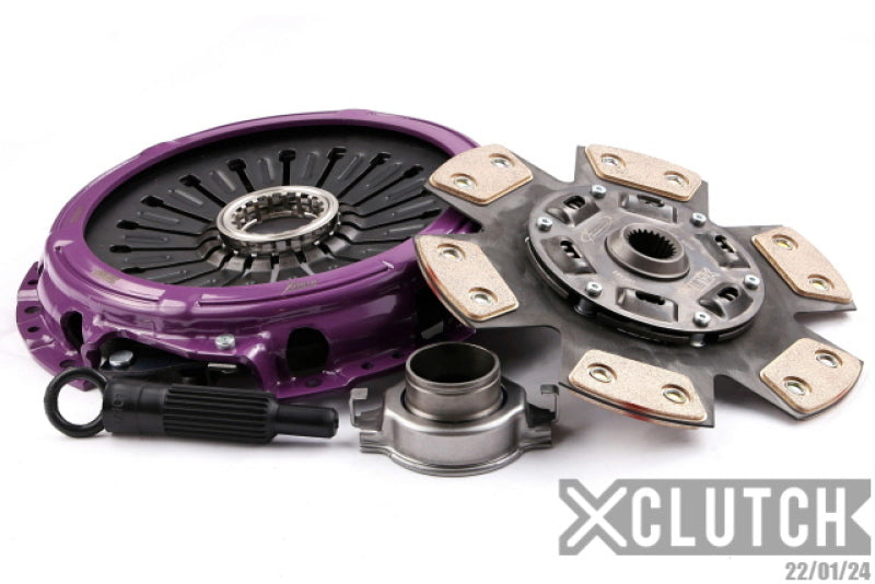 Load image into Gallery viewer, XClutch 07-17 Mitsubishi Lancer EVO X 2.0L Stage 2R Extra HD Sprung Ceramic Clutch Kit