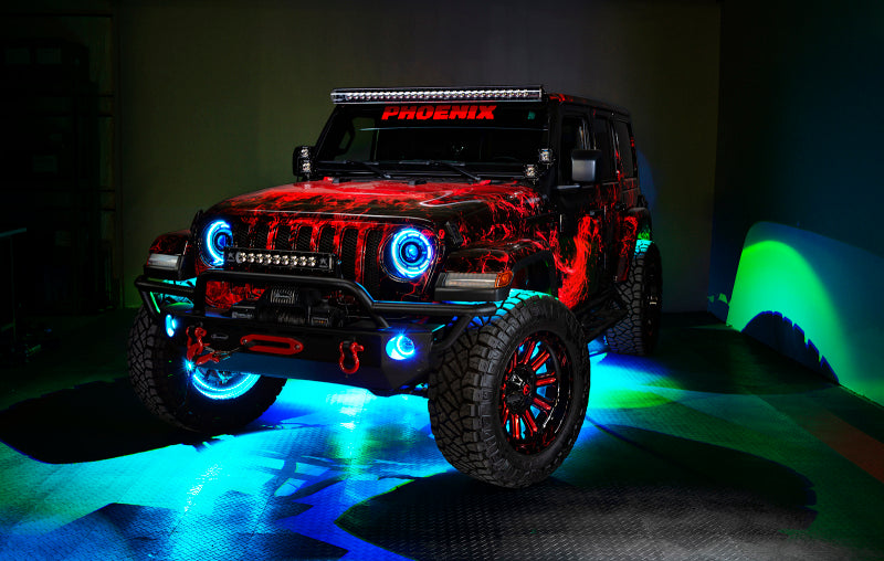 Load image into Gallery viewer, Oracle Oculus Bi-LED Projector Headlights for Jeep JL/Gladiator JT - w/ Simple Controller