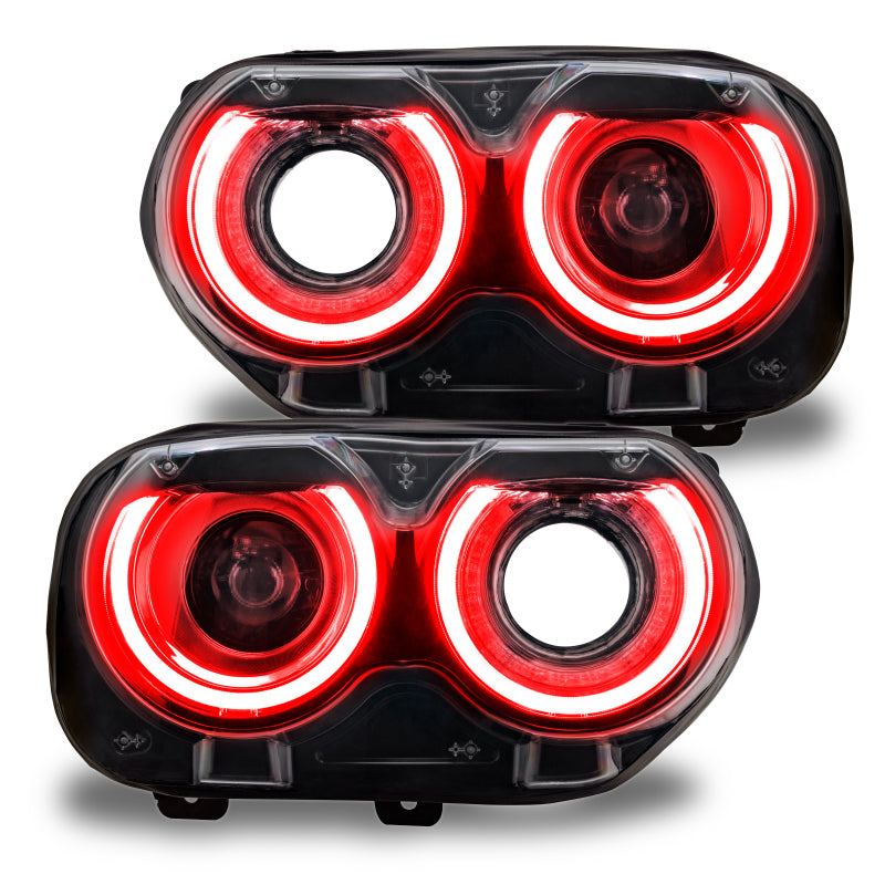 Load image into Gallery viewer, Oracle 15-21 Dodge Challenger RGB+W Headlight DRL Kit - ColorSHIFT w/ Simple Controller