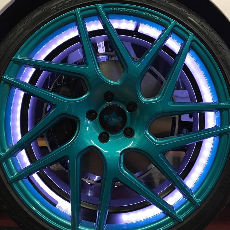 Load image into Gallery viewer, Oracle LED Illuminated Wheel Rings - White