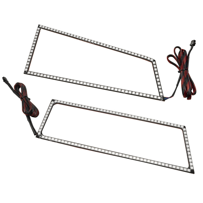 Load image into Gallery viewer, Oracle Chevrolet Silverado 03-06 Square Halo Kit - ColorSHIFT w/ 2.0 Controller