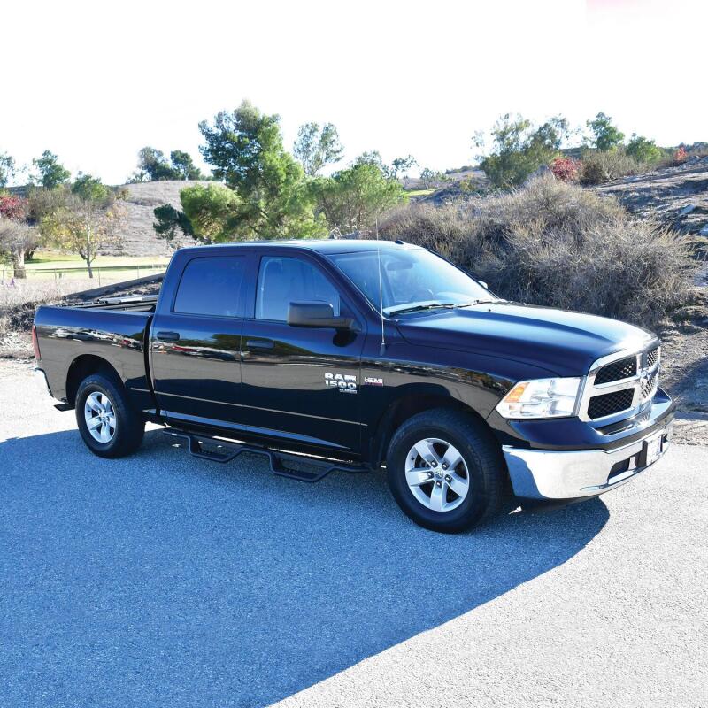 Load image into Gallery viewer, Westin 19-23 RAM 1500 Classic Crew Cab Outlaw Drop Nerf Step Bars - Textured Black