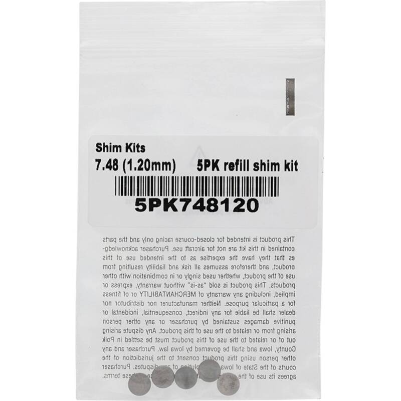 Load image into Gallery viewer, Hot Cams 07-16 CRF 150 R/2016 CRF 150 RB Big Wheel 1.200mm Shim Kit - 5 Pack