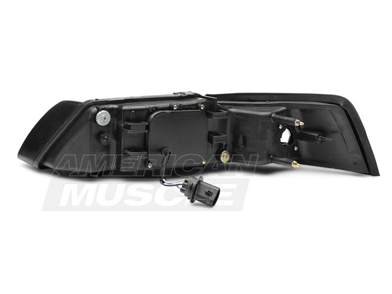 Load image into Gallery viewer, Raxiom 99-04 Ford Mustang Axial Series Projector Headlights- Black Housing (Smoked Lens)