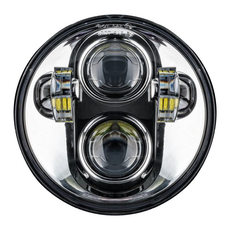 Load image into Gallery viewer, Oracle 5.75in 40W Replacement LED Headlight - Chrome
