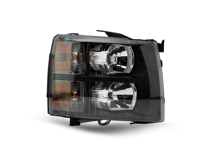 Load image into Gallery viewer, Raxiom 07-13 Chevrolet Silverado 1500 Euro Headlights- Blk Housing (Clear Lens)