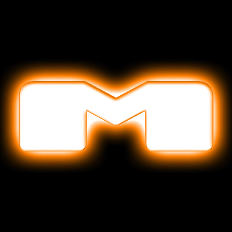 Load image into Gallery viewer, ORACLE Lighting Universal Illuminated LED Letter Badges - Matte Wht Surface Finish - M